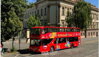 PRAGUE HOP ON HOP OFF BUS TOUR WITH VLTAVA RIVER CRUISE OPTION