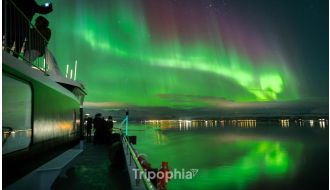 NORTHERN LIGHTS CHASE BY BOAT WITH LOCAL INSIGHTS IN TROMSØ