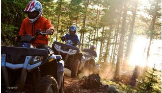 QUAD BIKE WILDERNESS SAFARI IN ROVANIEMI