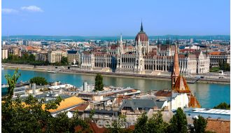 BUDAPEST DAY TIME DANUBE RIVER CRUISE