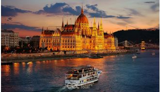 BUDAPEST DANUBE EVENING SIGHTSEEING CRUISE WITH UNLIMITED PROSSECO