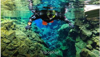 SILFRA SNORKELING WITH UNDERWATER PHOTOS FROM REYKJAVIK