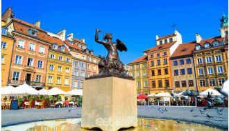 Warsaw (3n) & Gdansk (3n) – 6 Nights / 7 Days