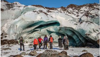 DAY TRIP TO SOUTH COAST AND GLACIER HIKING FROM REYKJAVIK