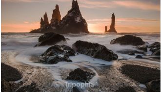 DAY TRIP TO SOUTH COAST WATERFALLS, BLACK SAND AND ICE TOUR FROM REYKJAVIK